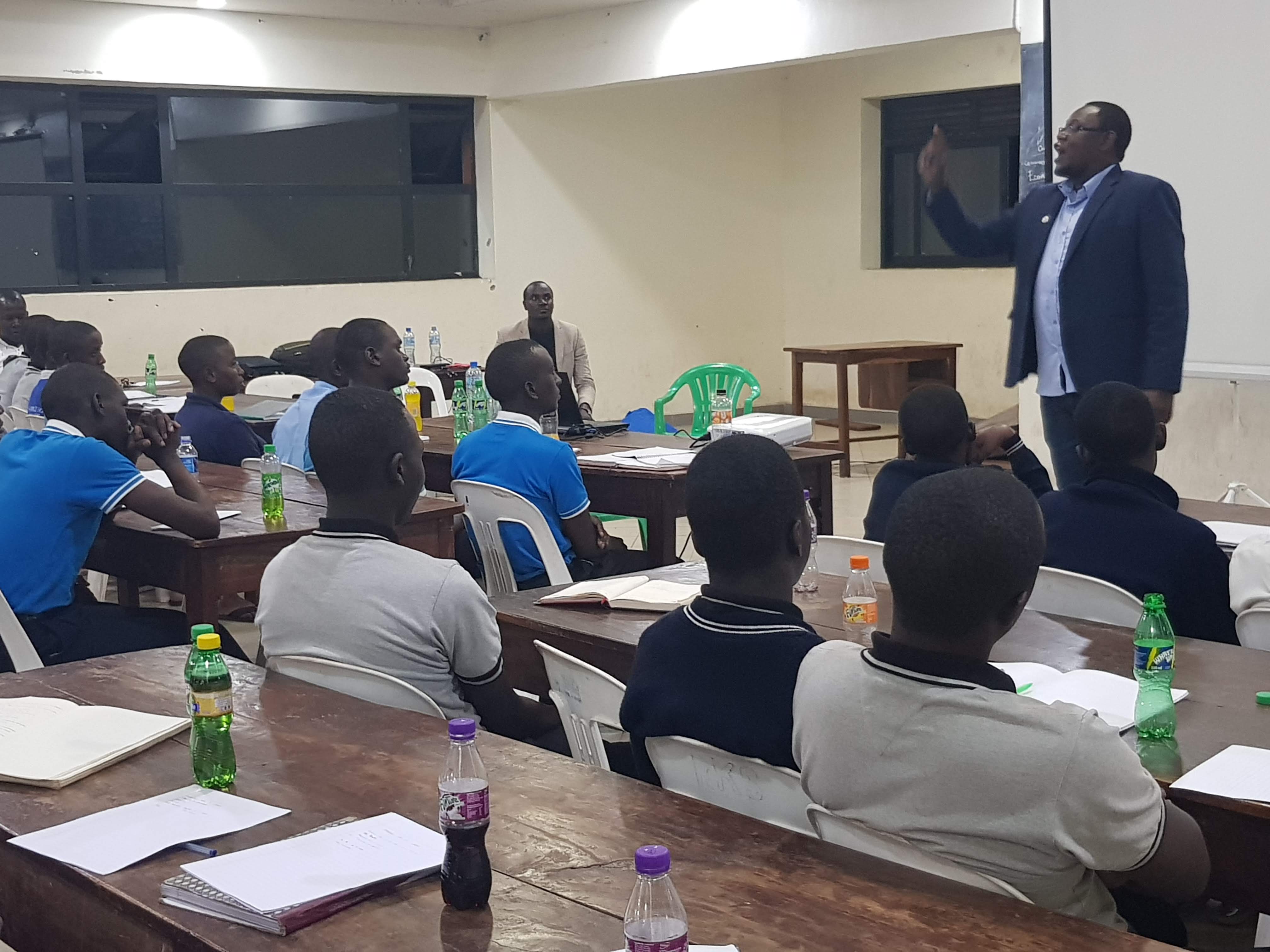 Rural classroom supported by community development work